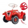BIG Bobby Car Classic rouge avec roues silencieuses et chaussures de protection