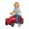 BIG Bobby Car Classic rouge avec roues silencieuses et chaussures de protection